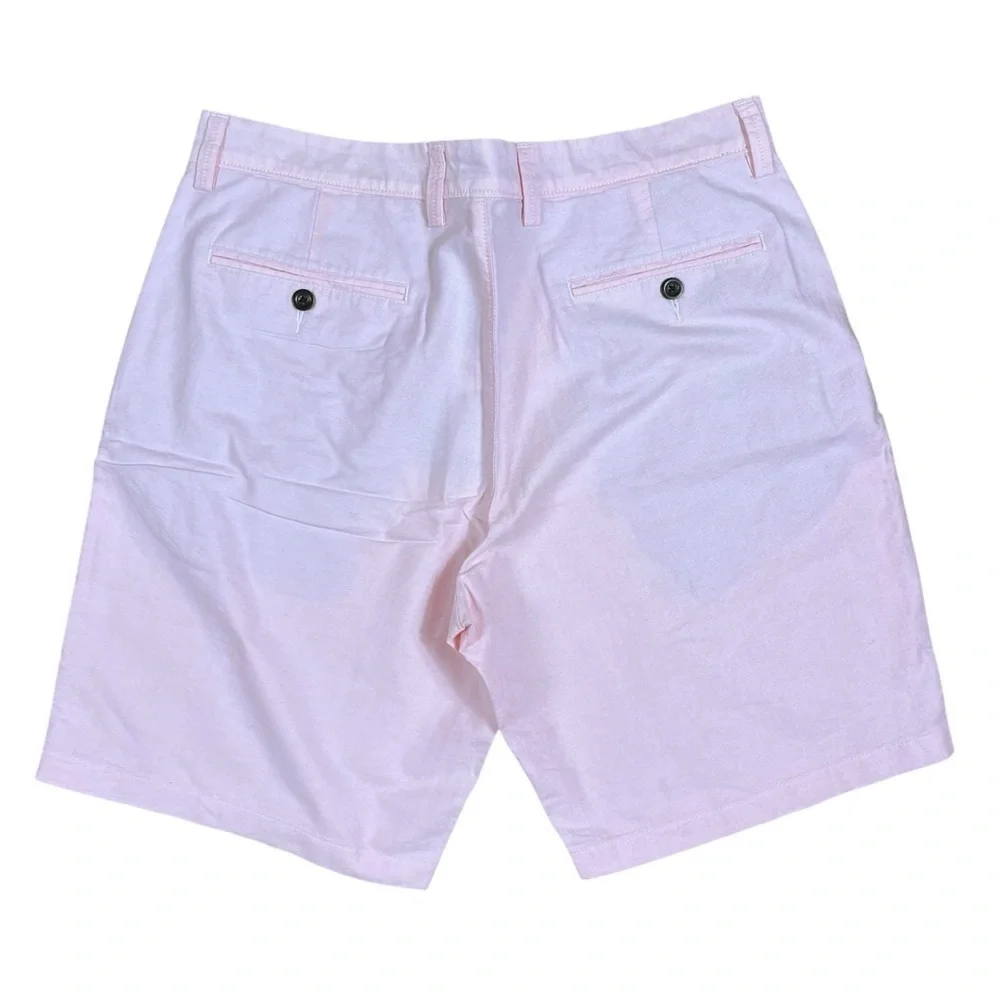 J. Crew Club Shorts Men’s 34 Pink 9” Chino Preppy Nautical Summer Classic Pastel